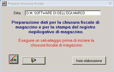 Prima parte chiusura fiscale