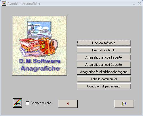 Anagrafiche acquisti