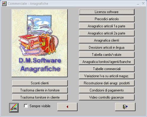 Anagrafiche Commerciale