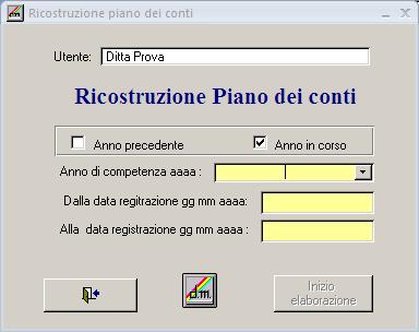 Azzera saldi anno in corso