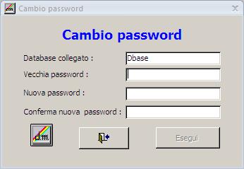 Cambio Password
