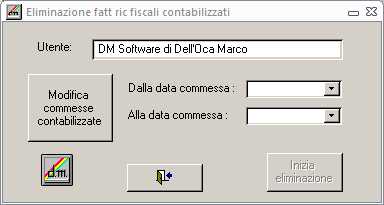 Eliminazione vecchie ricevute e fatture contabilizzate