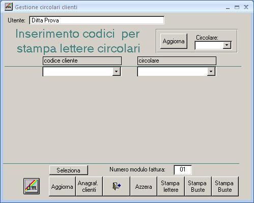 Preparazione circolari clienti