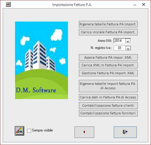 Importazione Fatture PA e contabilizzazione