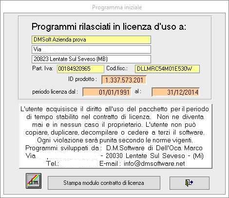 Licenza software