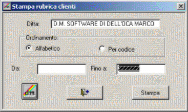 Rubrica clienti