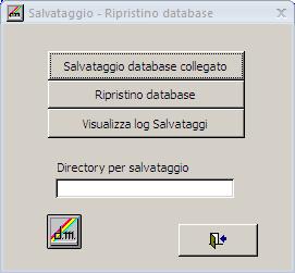 Salvataggio database