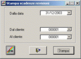 Selezione veicoli da revisionare