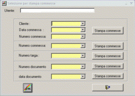 Stampa commesse contabilizzate